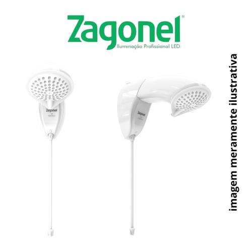 DUCHA ND ELETRONICA 5500W 127V BRANCA - ZAGONEL